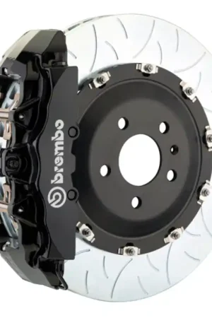 Brembo 19+ 330i Front GT BBK 6 Piston Cast 380x34 2pc Rotor Slotted Type3-Black Direct From Factory