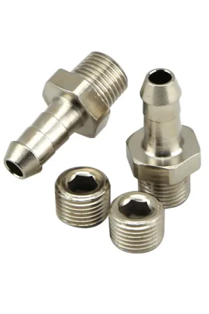 Turbosmart 1/8in NPT 6mm Hose Tail Fittings and Blanks Fresh Stock