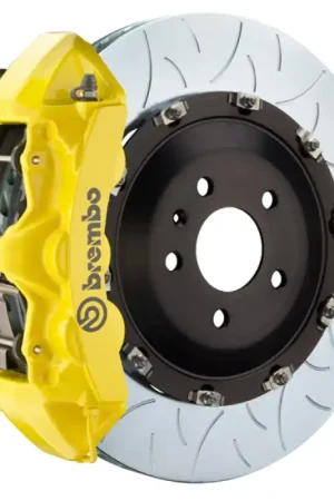 Editor’s Pick Brembo 21+ Sienna (XL40) Front GT BBK 6 Piston Cast 380x34 2pc Rotor Slotted Type-3- Yellow